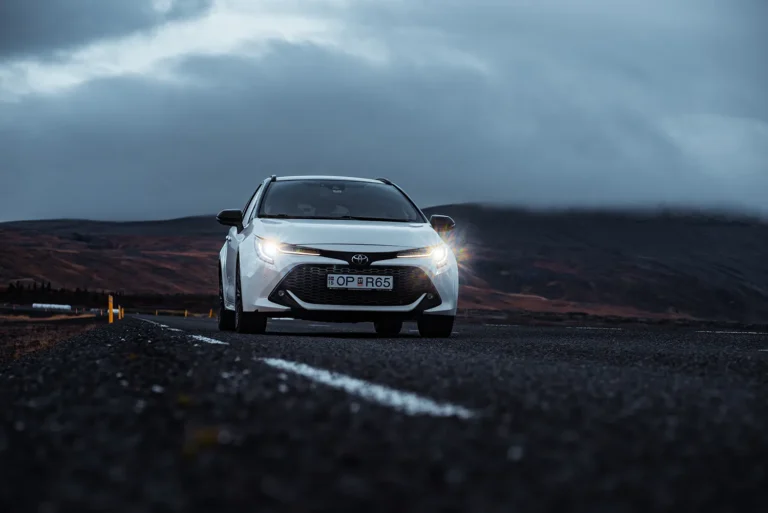 Toyota Corolla Hybrid rental Iceland